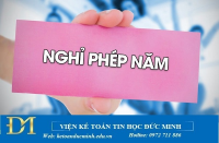 Người lao động nghỉ ốm đau có bị trừ phép năm không? Kế toán Đức Minh.