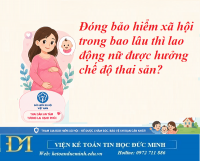 Đóng bảo hiểm xã hội trong bao lâu thì lao động nữ được hưởng chế độ thai sản? Kế toán Đức Minh.