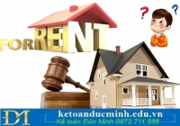 Hướng dẫn kê khai thuế cho thuê tài sản online