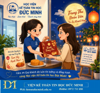 Cách xuất hóa đơn tặng bánh trung thu cho khách hàng - Kế toán Đức Minh.
