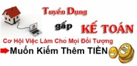 Tuyển kế toán tổng hợp