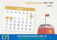 NGHỈ BÙ DỊP LỄ 2/9/2017 – những điều người lao động cần biết
