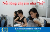 Nỗi lòng chị em nhà “kế” - Kế toán Đức Minh