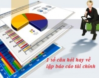 Chia sẻ 1 số câu hỏi hay về cách lập báo cáo tài chính cho doanh nghiệp