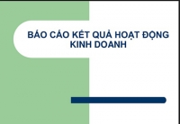 Vì sao phải lập Báo cáo kết quả hoạt động kinh doanh ?