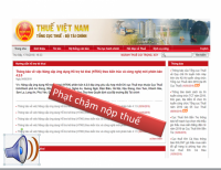 Chậm nột thuế sẽ như thế nào? Kế toán Đức Minh.