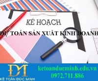 Lập dự toán sản xuất kinh doanh trong doanh nghiệp ( phần 4)