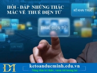 HỎI – ĐÁP những thắc mắc về nộp thuế điện tử