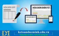 Đánh bay gánh nặng xử lý hóa đơn giấy cho kế toán bằng hóa đơn điện tử– Kế toán Đức Minh.