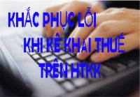 Xử lý các lỗi hay gặp nhất đối với Phần mềm Hỗ trợ kế thai thuế