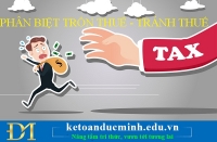 Phân biệt trốn thuế, tránh thuế - mức phạt đối với hành vi trốn thuế, gian lận thuế