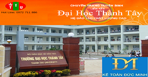 Trường Đại học Thành Tây tuyển sinh Hệ đào tạo Chất lượng Cao ở Hà Nội năm 2016
